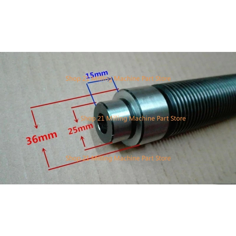 

1set Wheel Balancer Machine 36mm Conversion Thread Shaft Spindle Screw spindle180mm