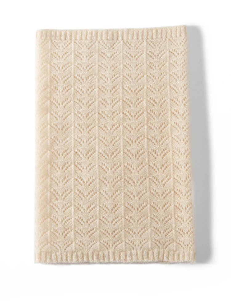 Womens 100% Cashmere Fan Point - Infinity Scarf Knit avis et prix