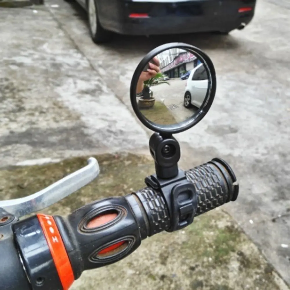 

2 шт., зеркало заднего вида для электрического скутера, вращающееся на 360 градусов, широкоугольное, замена стекла заднего вида, выпуклая поверхность, регулируемая