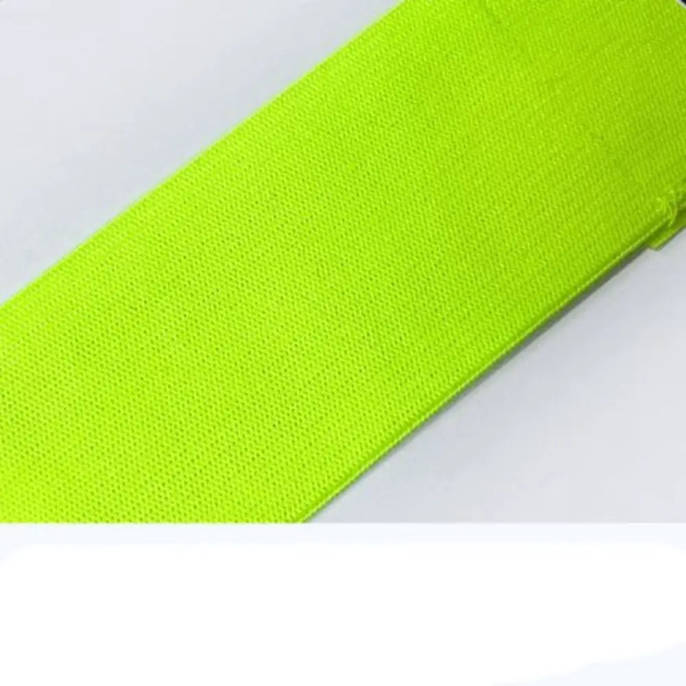 1pc High Quality 56*4cm Running Fishing Wristband Green Cycling Reflective Strips Bicycle Bind Strap Outdoor Tool