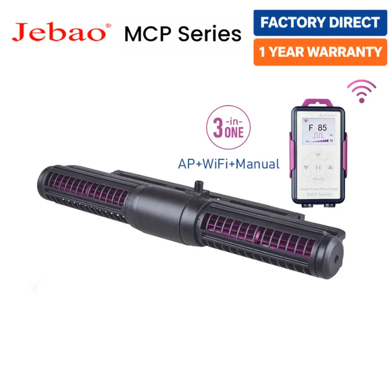 Clearance Jebao MCP Series Aquarium Smart Wave Pump with WiFi LCD Controller Adjustable Water Flow Direction  for Fish Tanks