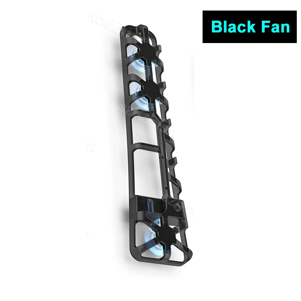 3 snelle koelventilatoren voor PS5 Pro-gameconsoles met USB-poort en dynamisch blauw LED-licht voor PlayStation 5 Pro-gamingaccessoires