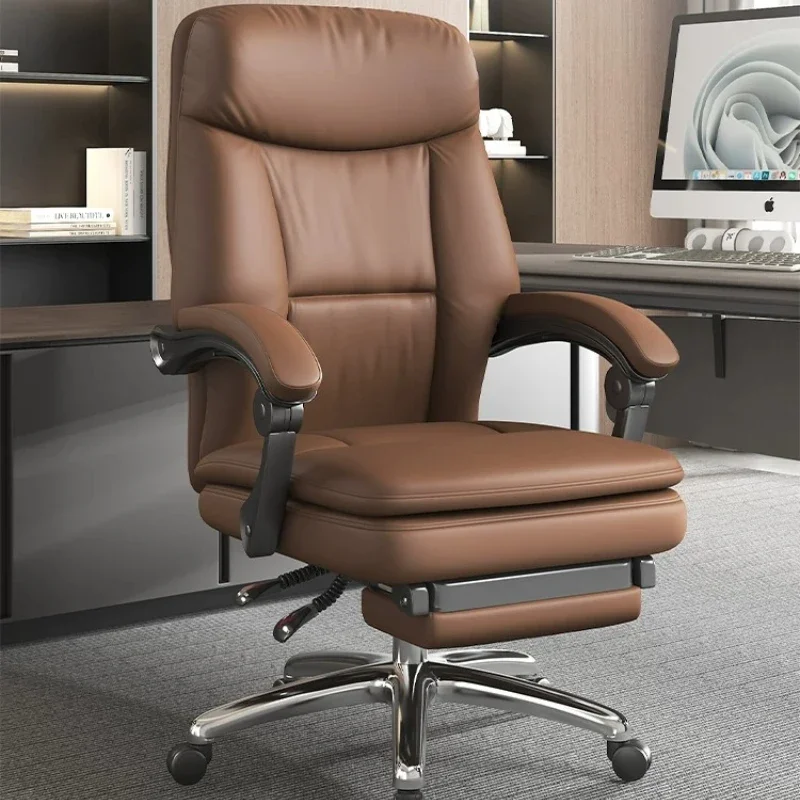 a-*Designer Computer Office Chair Ergonomic Modern Luxury Relaxing Office Chair Conference Backrest Silla Trendy Furniture.