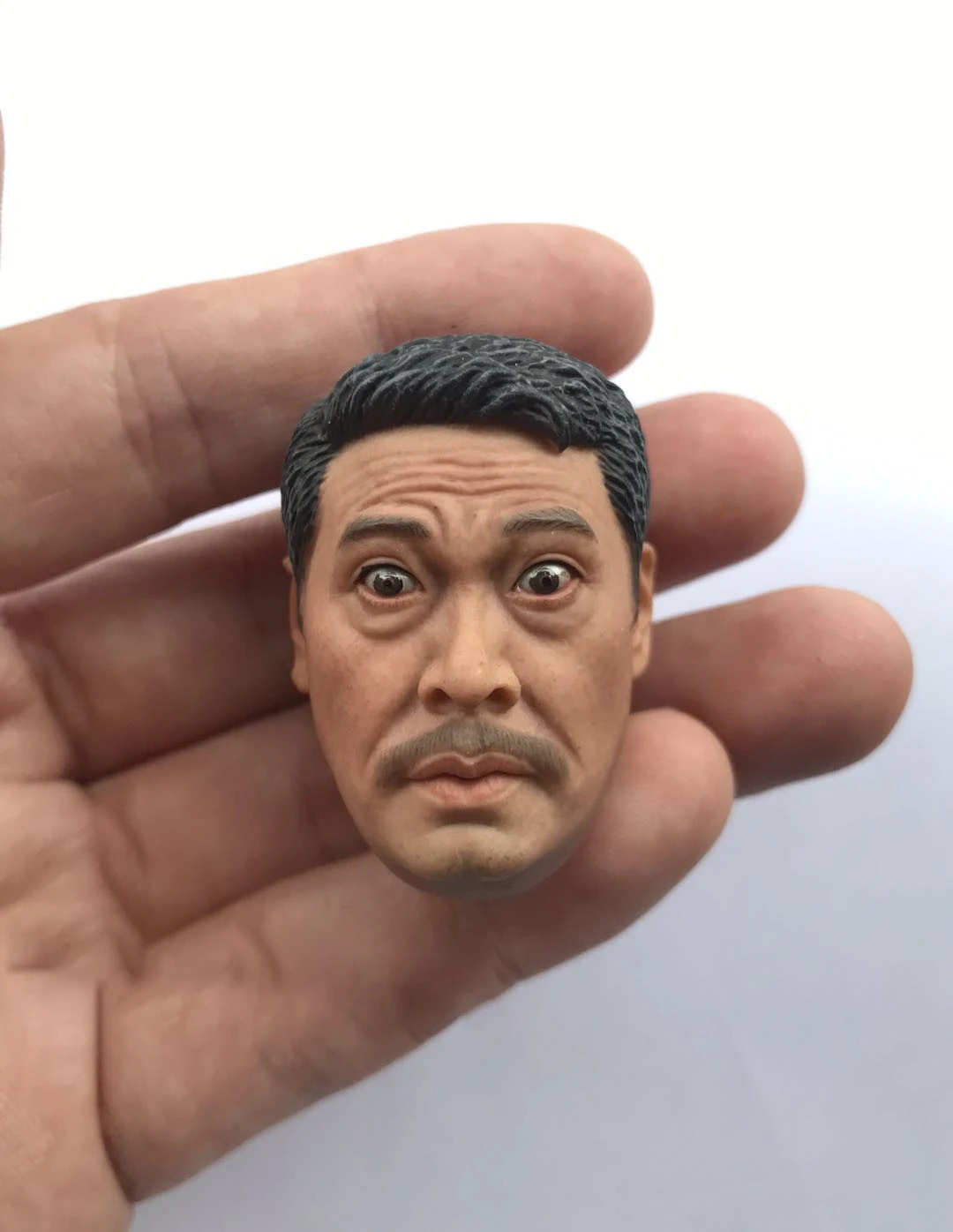 1/6 مقياس العم وو Mengda Ng رجل تات رئيس نحت نحت نموذج Toys1/6 مقياس العم وو Mengda Ng رجل حصير رئيس نحت وضع النحت #2