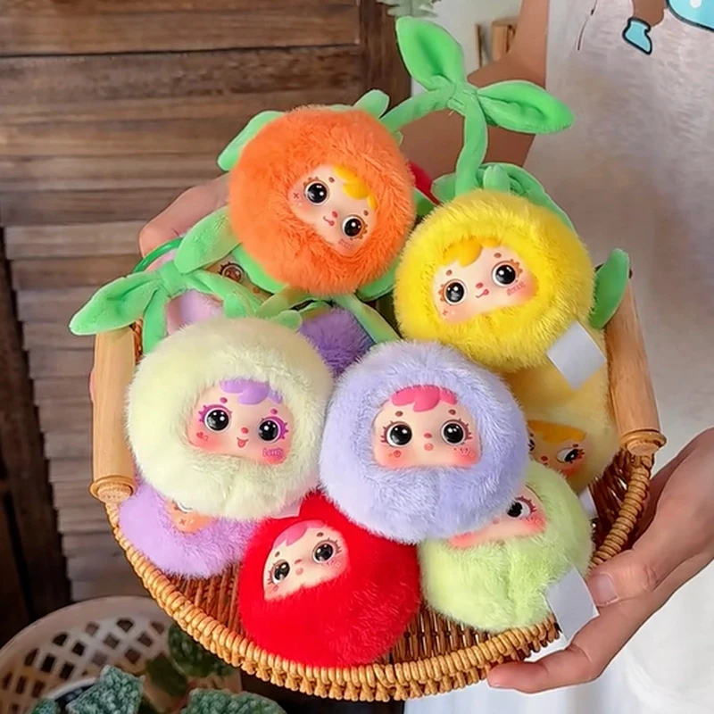 

Новое поступление Samuel Fruits Lucky Come Series слепая коробка Коллекционная фигурка виниловый дизайн лица модные игрушки орнамент мода