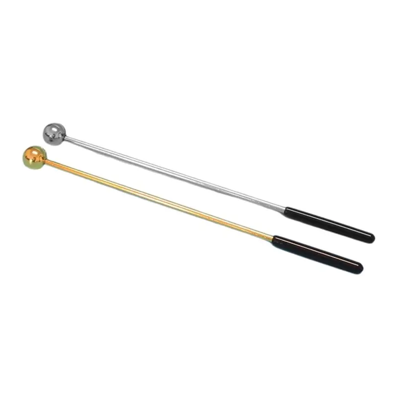ABHU Gold And Silver Vision Function Training Tool- Wolff Stick 2-Pack Optometry Focus Vision Therapy Tools Test Ruler