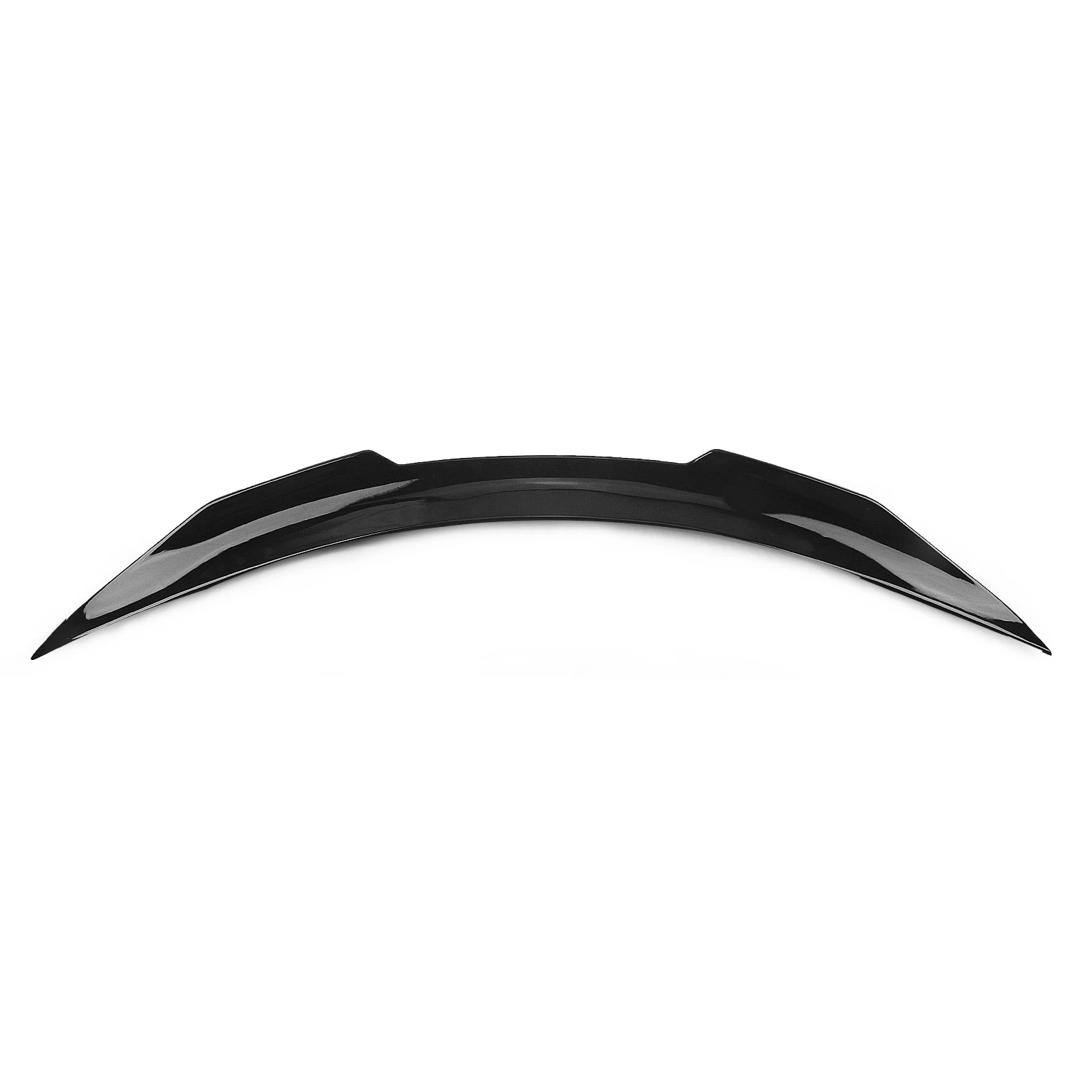 Rear Trunk Spoiler Wing For Infiniti G37 G25 G35 Q40 Q60 2 Door Coupe 2008-2015 PSM Gloss Black/Carbon Fiber Look Splitter Lip