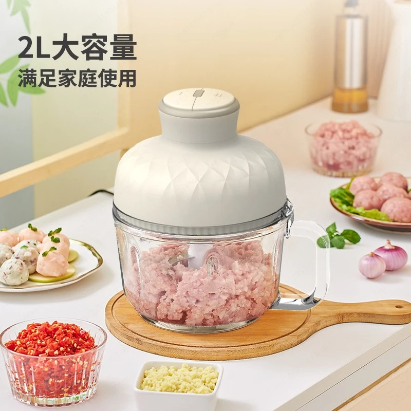 JRJ-W2681 Electric Meat Grinder with Handle, Meat Grinder, Stuffing Machine, Cooking Machine, Baby Food Supplement Machine