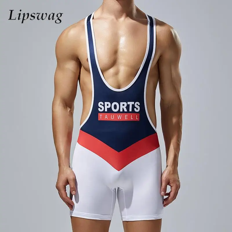 2025 Spring Summer Sports Playsuits Mens Sexy Sleeveless Straps Shorts Jumpsuits For Men Casual Letter Print Slim Fit Overalls