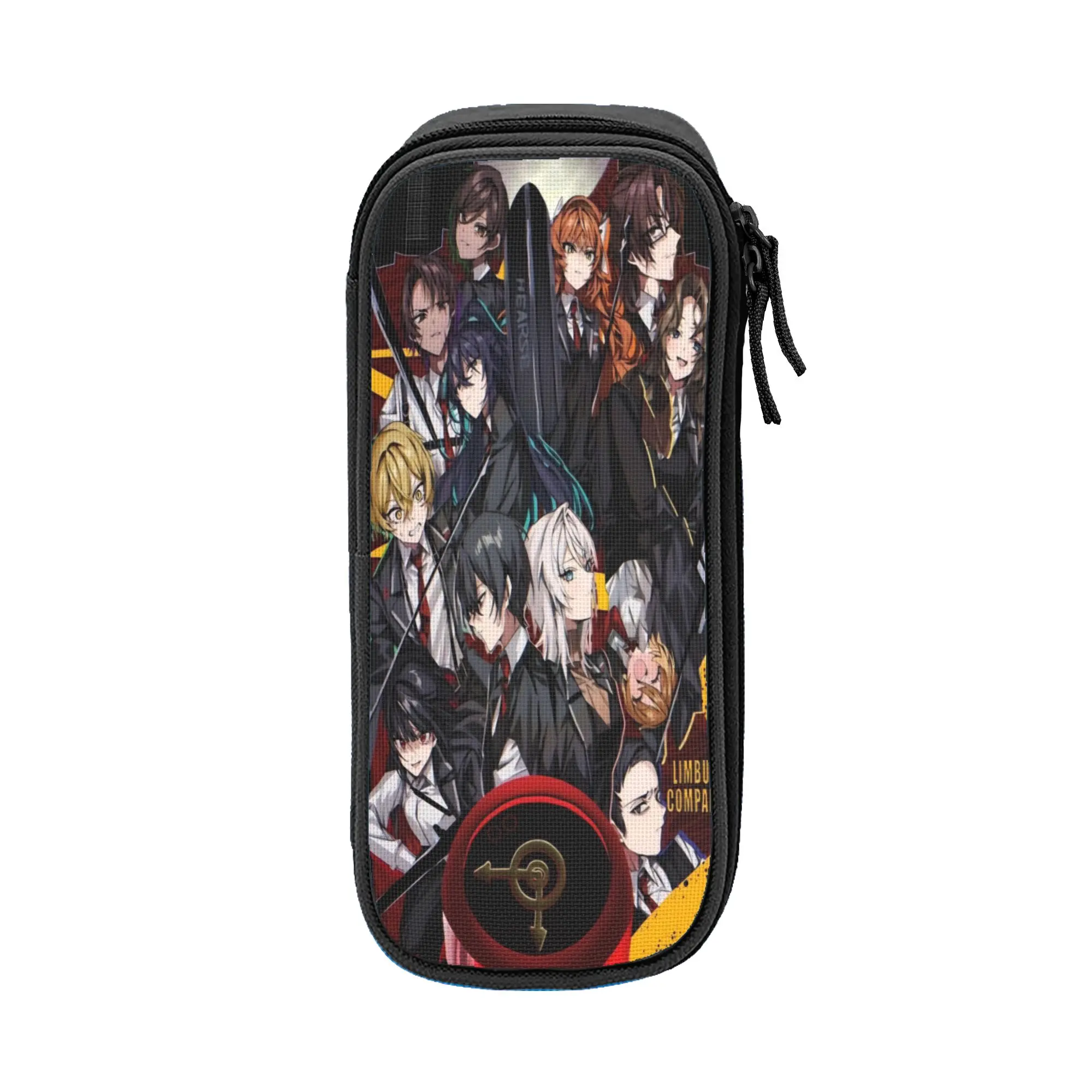Limbus Company Games Pencil Cases Creative   Pen Holder Bag Student Large Storage Students School Gifts Pencilcases