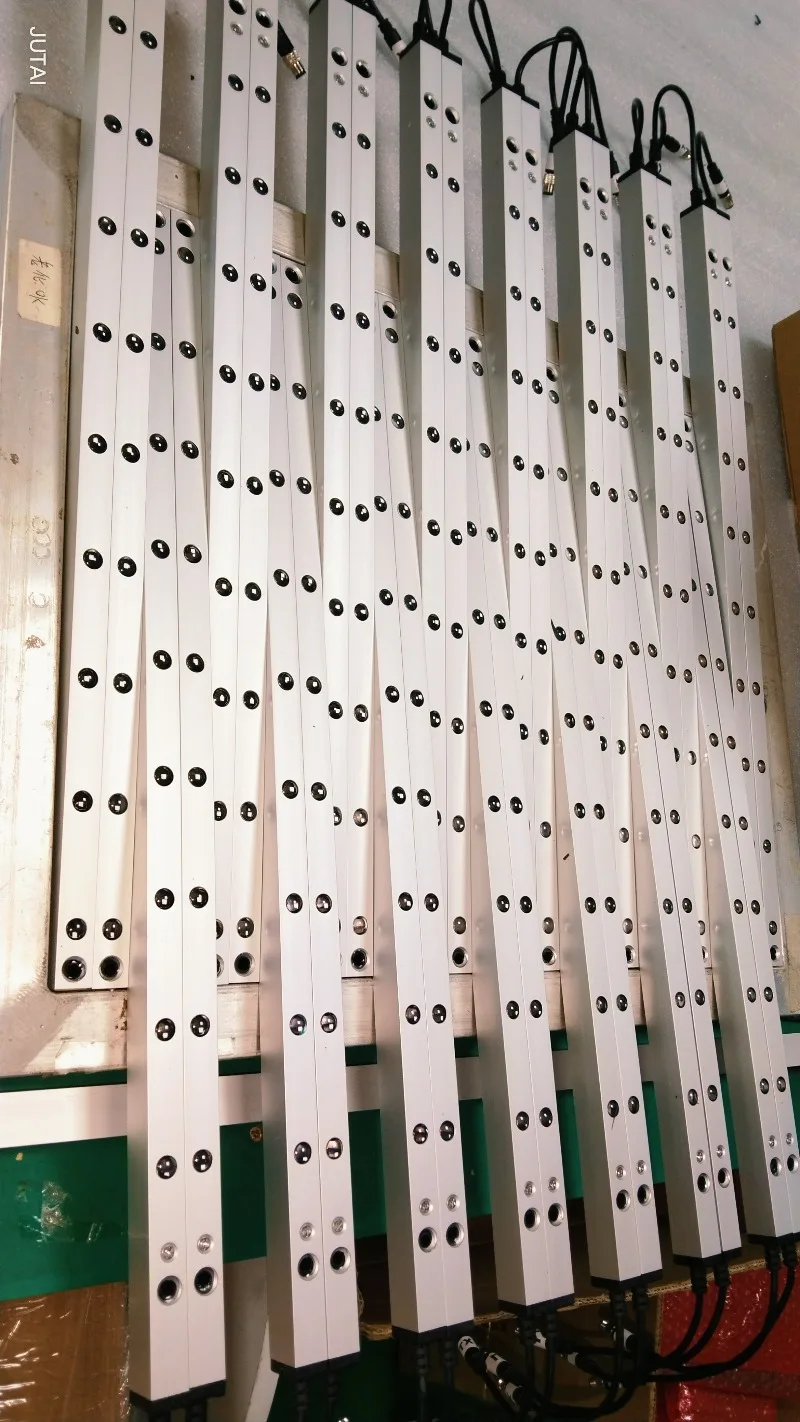 50mm Beam Pitch Safety Protection Sensor Light Screen 8 Beams 500mm Cable Height Safety Light Curtains