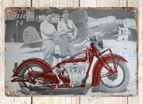 1938 Cheif 74 Metal… - image