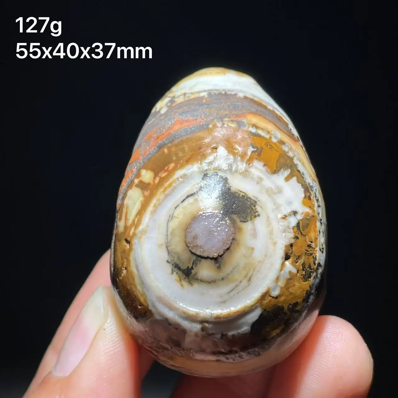

New 100% natural Gobi agate eye agate 8-shaped pattern wealth home decoration collectibles
