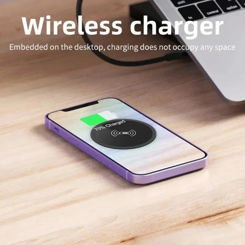 100W Fast Wireless Charger Pad for iPhone 16 15 14 Samsung S25 S24 S23 Xiaomi Huawei Wireless Charging Station Charging Device - náhled 2
