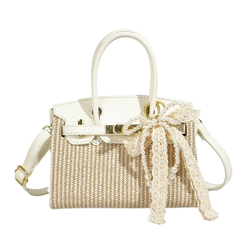 

2025 Summer New! Luxury Platinum Tote - Minimalist, Niche Design, Shoulder/Crossbody, Versatile