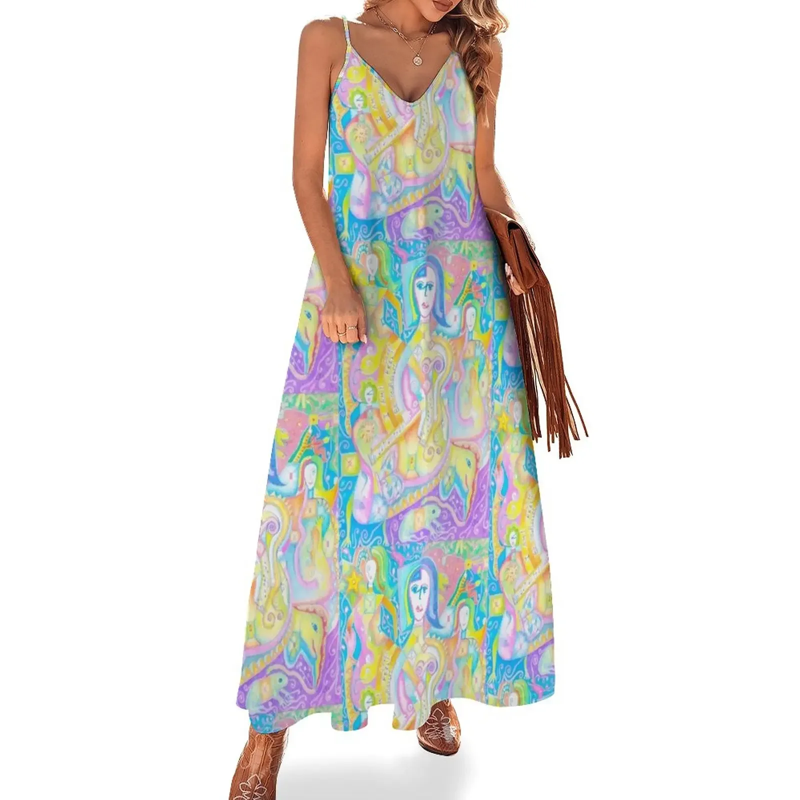 

Creative Women Sleeveless Dress clothes for women Dresses Dress