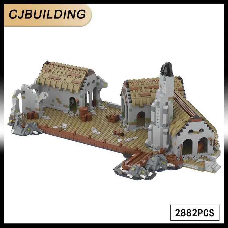 

2882Pcs Famous Movie Series Port Building Block Toys Model Street View Ultimate Collection DIY children's Toy ChristmasMOC-65405