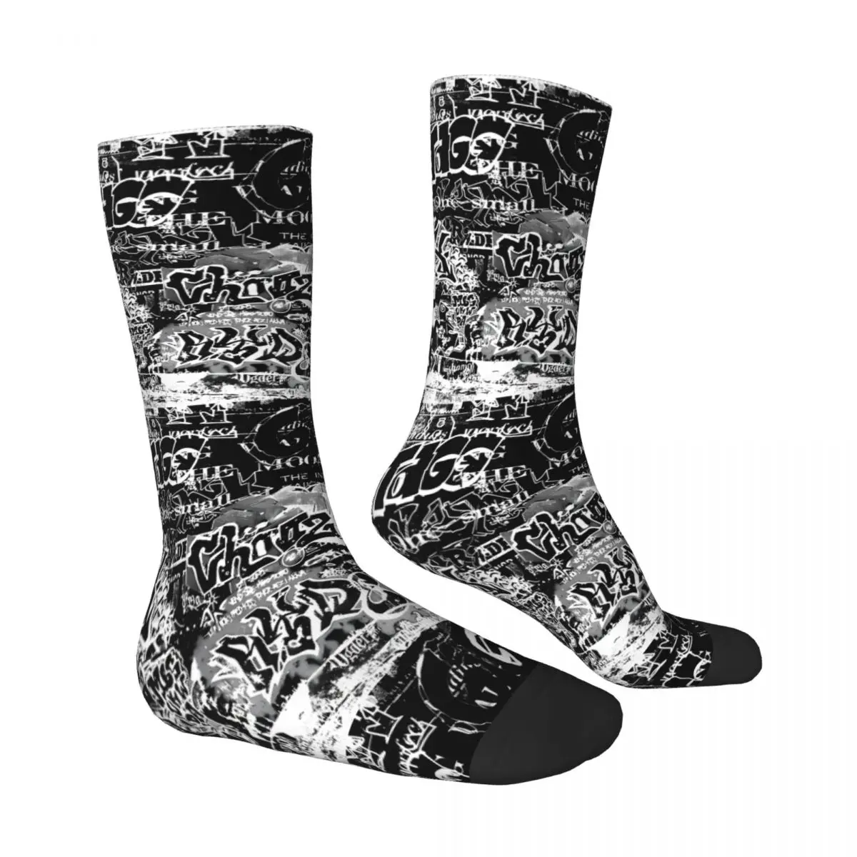 Graffiti (2) Meia Estampada Homem Poliéster