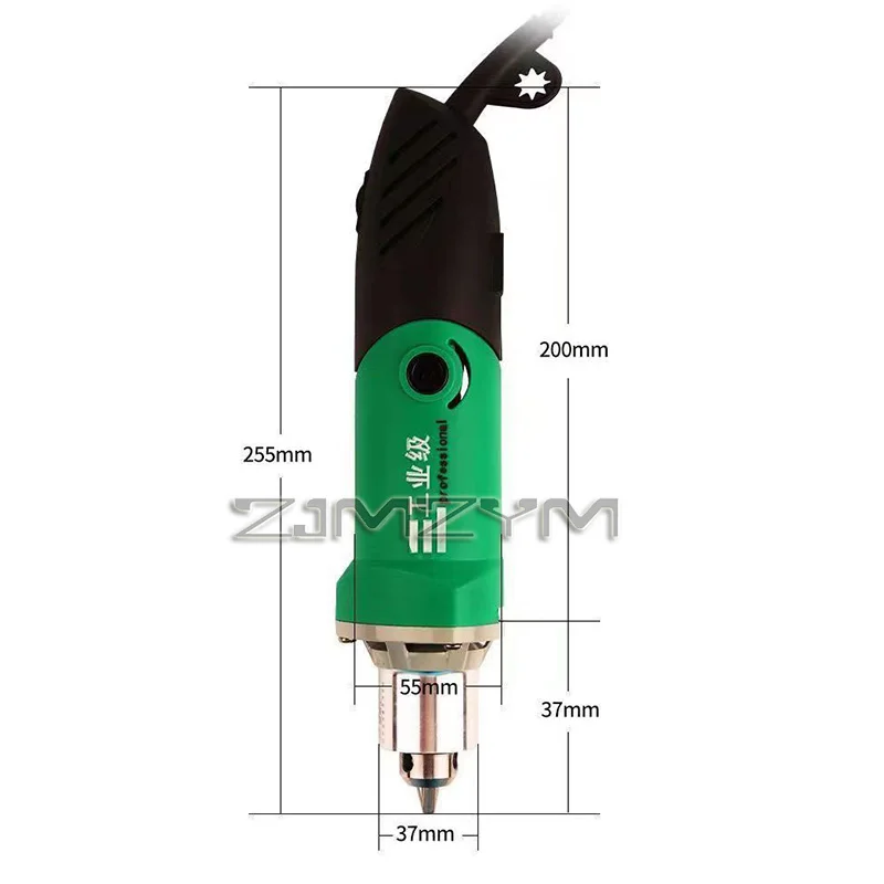 6-Position Variable Speed High-Power Engraver Electric Drill Wood Carving Polishing Machine Rotary Tool With Flexible Shaft