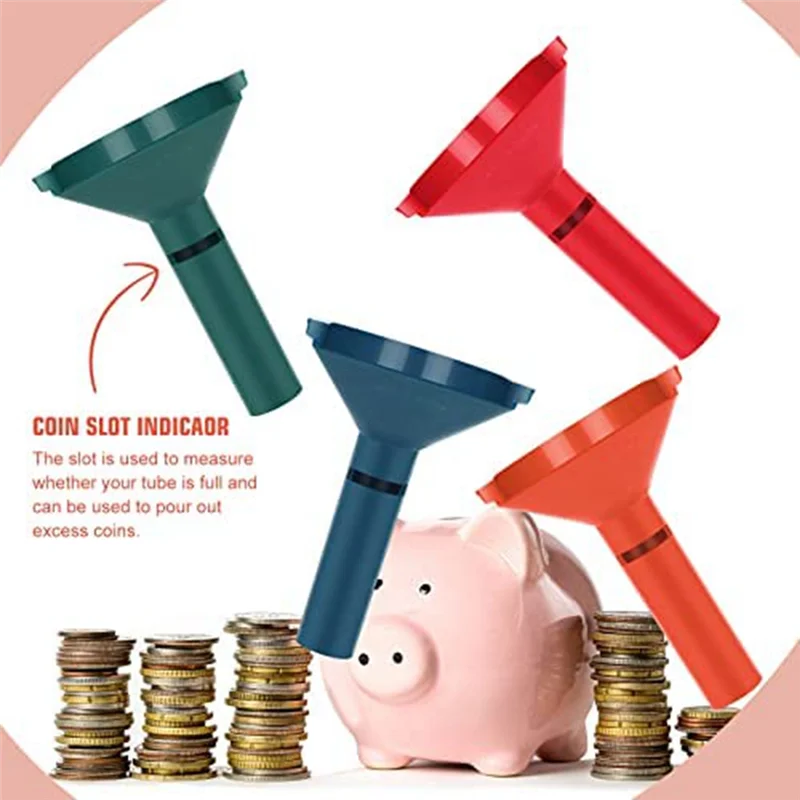 B49B-Сортировщик монет с обертками для монет с 150 шт. обертками для рулетов для монет в ассортименте, пластиковые трубки для всех монет