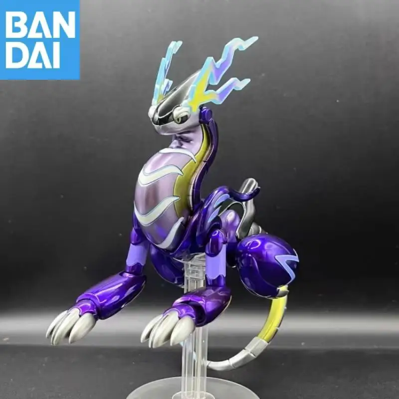 ของแท้จาก Bandai Namco Banpresto โปเกมอน 59 มิไรดอน ชุดประกอบใหม่และยังไม่ได้เปิด ฟิกเกอร์อนิเมะ PVC ของสะสม ของเล่นเด็ก ของขวัญ