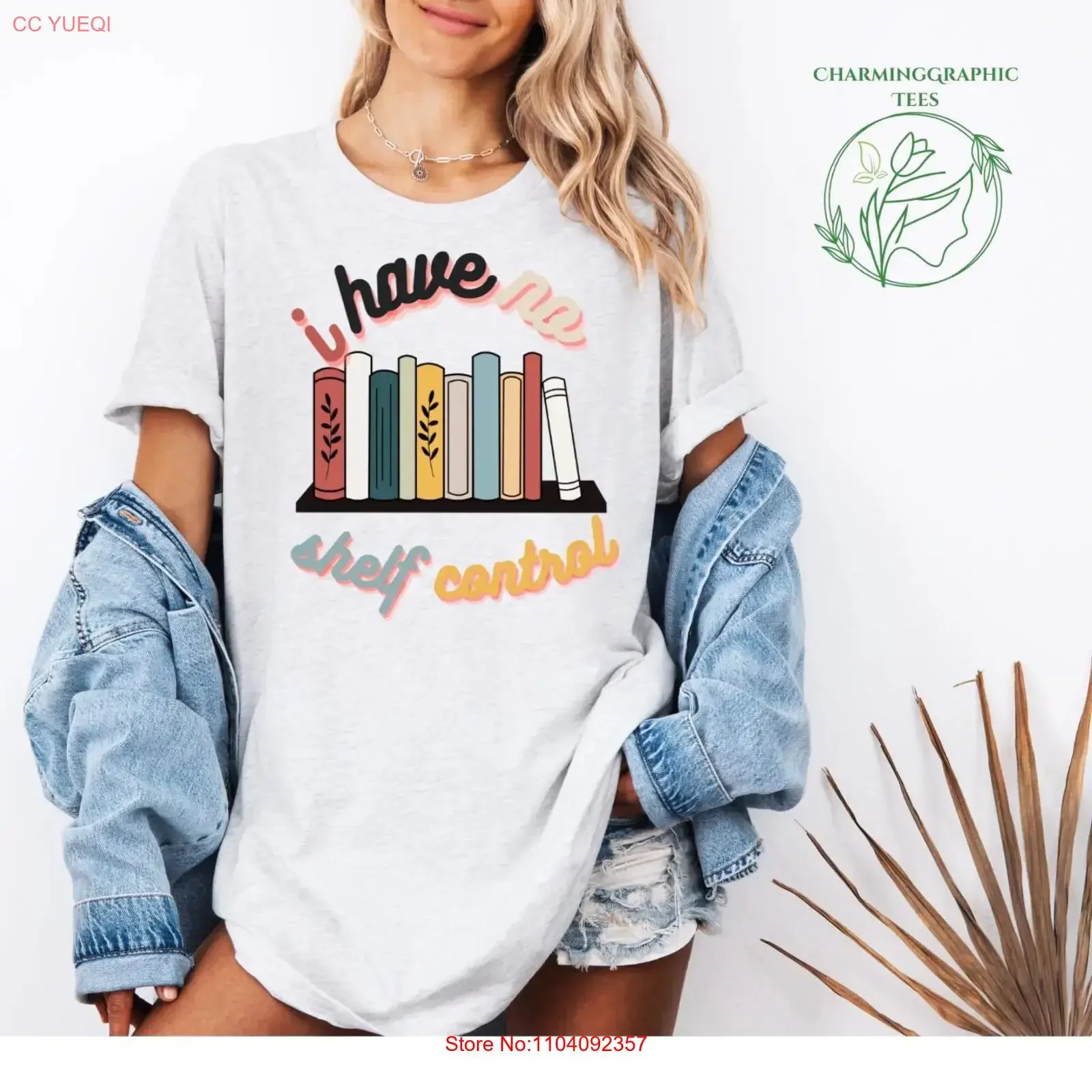 Camiseta I Have No Shelf Control chemise pour amateur de livres d'étagère livre vintage Lavado ligeramente streetwear Transpirable