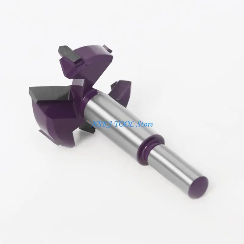 L8RC 35/45 مللي متر المفصلي تهزهز دليل حفر الباب مملة ثقب بت 3-شفرة مثقاب الخشب عرقوب مستديرة