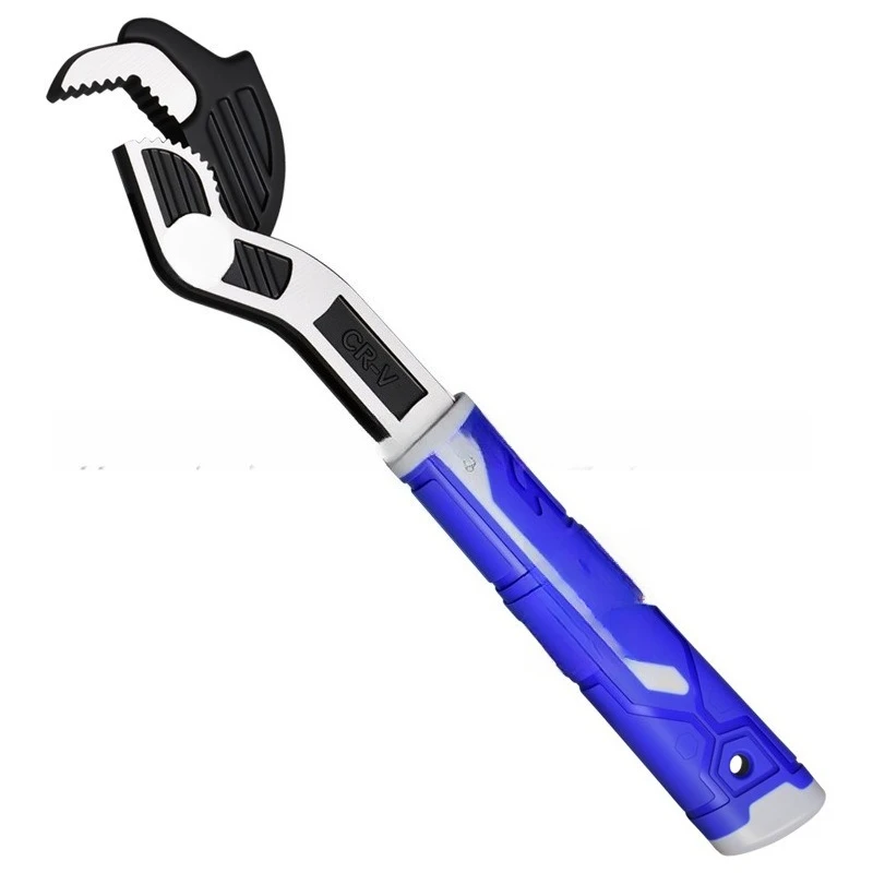 Quick Self-locking Wrench Multifunctional Universal Wrench Pipe Clamp Tool Quick Opening Movable Wrench Set