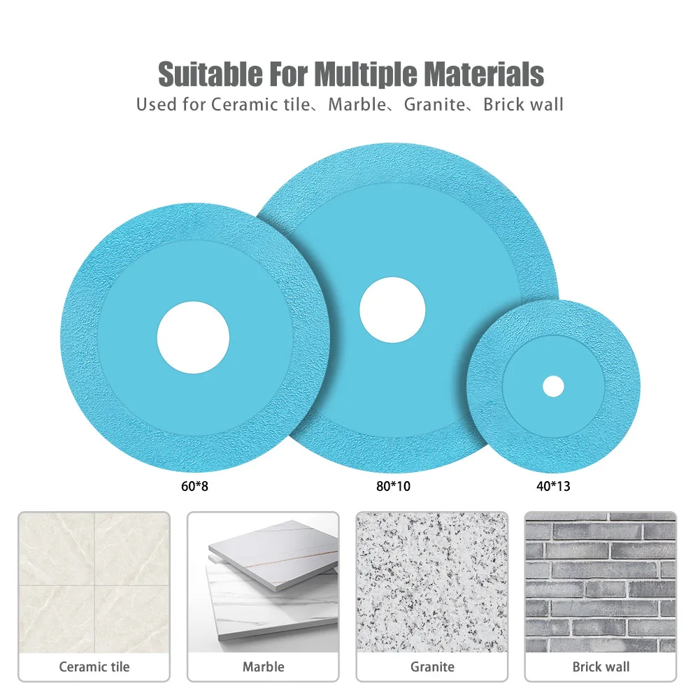 JGZUI 40 60 80mm Diamond Tile Grout Removal Disc For Angle Grinder Ceramic Floor Gap Cleaning Milling Abrasive Cutting Saw Blade