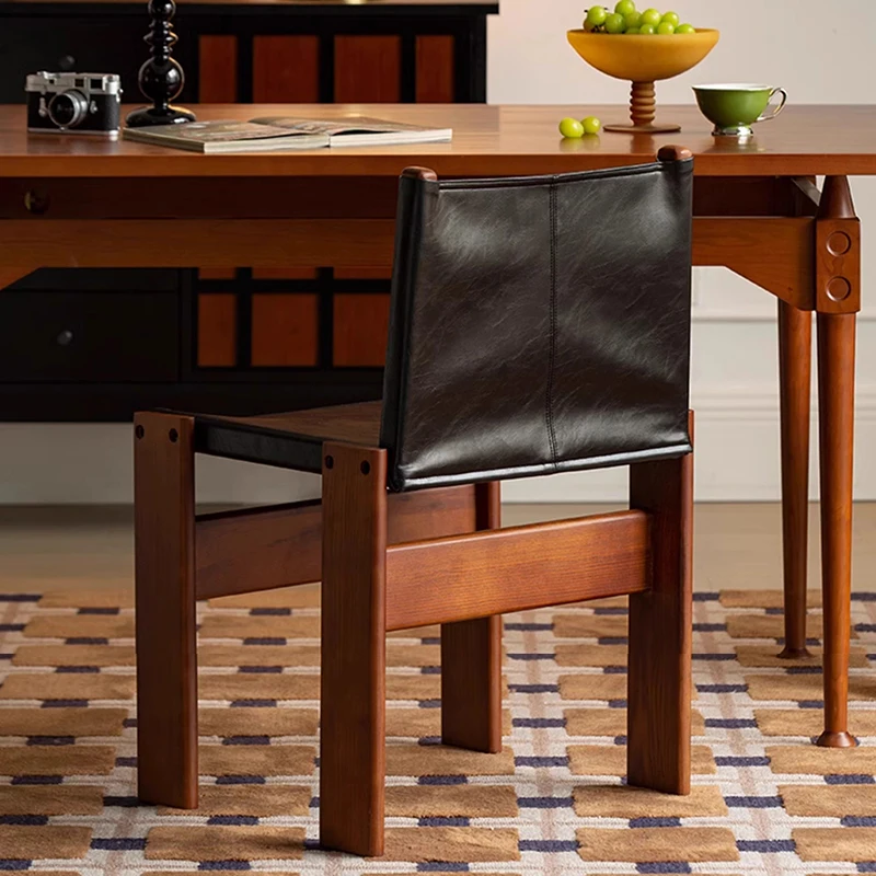 

Scandinavian Dining Chairs Sleek Kitchen Seating Ergonomic Living Room Accent Chair Sillas De Espera Premium Home Furniture