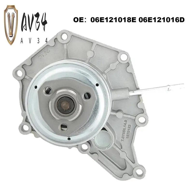 

AV34-Engine Cooling System Coolant Water Pump For A6 A7 A8 2.5L 2.8L 2010-2018 06E121018E 06E121016D