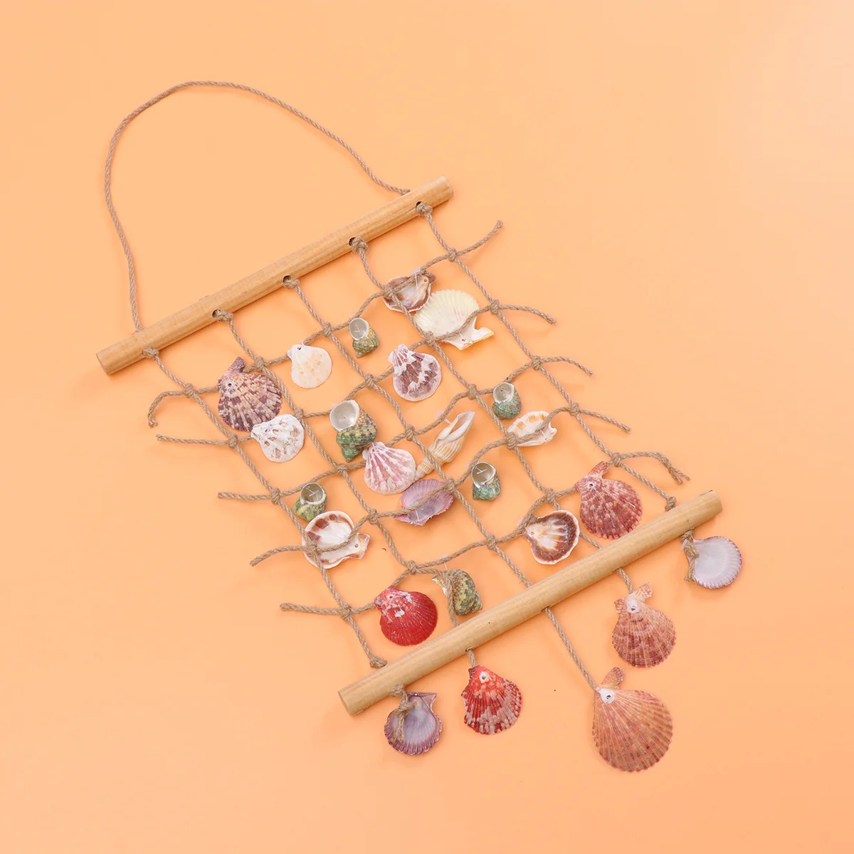 

Small Size Shell Hanging Curtain Wall Ornaments Decor for Kids Room Bedroom Home Office Party Nursery Handmade Creative