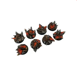 32mm, 25mm, Textured Bases Wargame, Miniatures, Chaos Base, Terrain, TRPJ, Pathfinder, Infinity, Gamemat, Hobby Accessories