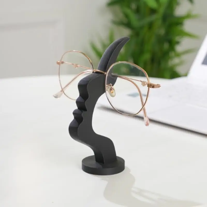 Novelty Bar Shape Eyeglasses Display; Simple and Interesting Glasses Stand Ornaments