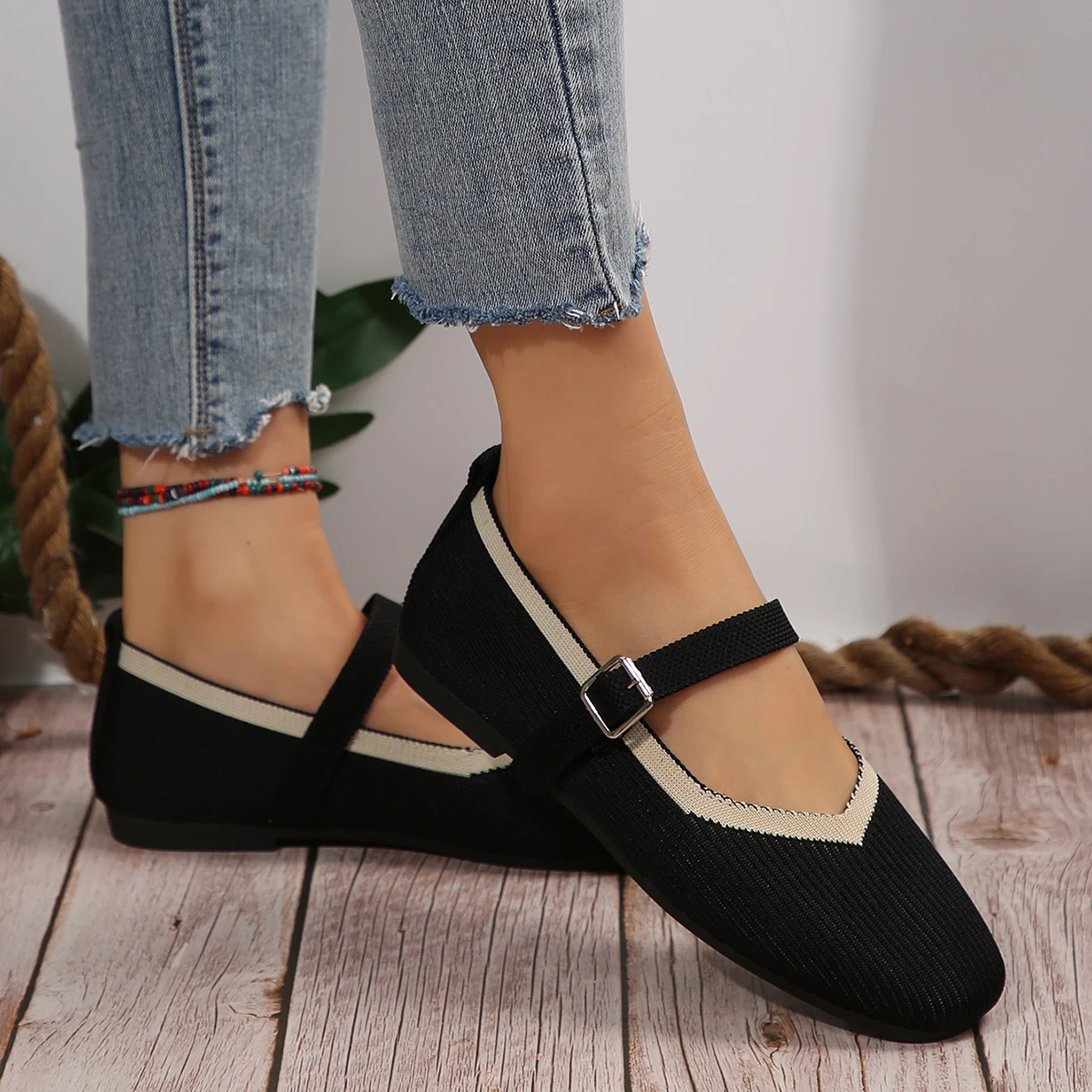 Women\'s Ballet Flats Casual Shoes Low Heel Barefoot Elegant Woman Sneakers Socofy Comfortable Pointed Toe on Offer Free Shipping