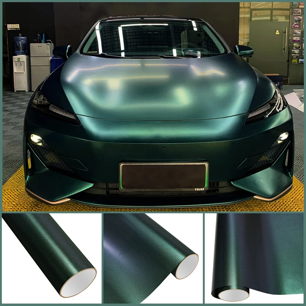 

Matt Car Sticker PET Pearl Metal Beryl Vinyl Decal Film Self-adhesive Waterproof Anti Scratch Auto Motorcycle Body Decor Film