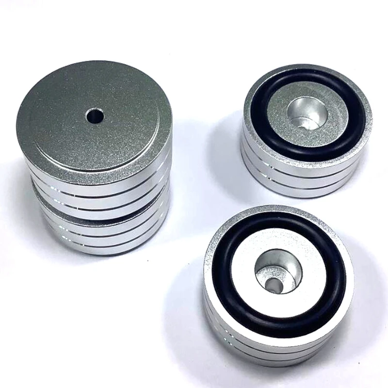 

HIFI 40X22 мм алюминиевый динамик, шипы, подставка для ног, усилитель, декодер ЦАП, аудиокомпьютер, резиновый буфер, напольная ножка