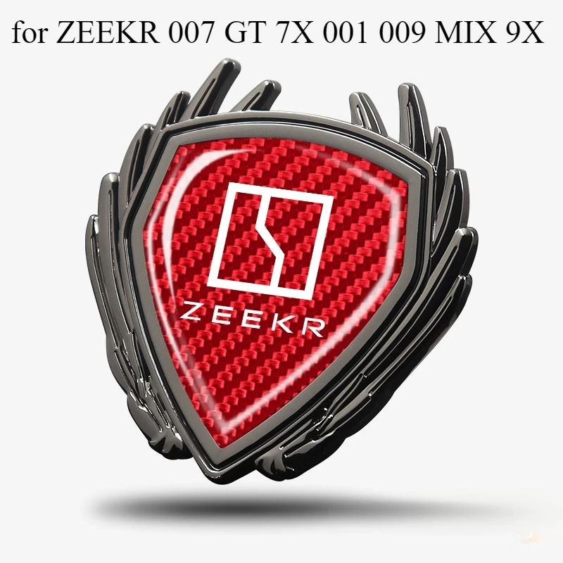 

Stainless Steel Car Side Window Emblem Badge for ZEEKR 007 GT 7X 001 009 MIX 9X - OE Style Exterior Styling Accessories