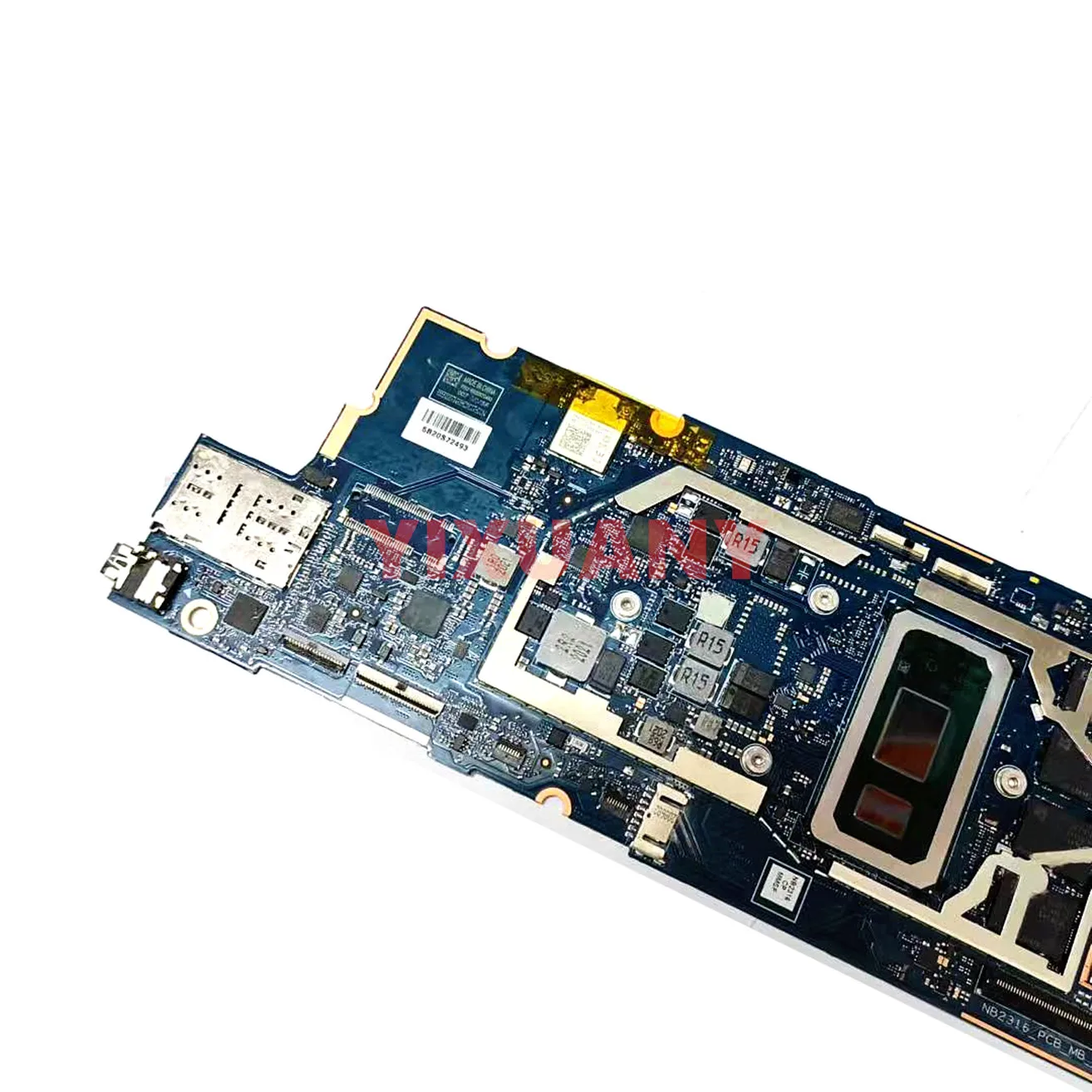 NB2316-PCB-MB-V5 dla Lenovo Yoga Duet 7-13 iml05 Notebook płyta główna NB2316 z I5/ I7 10th Gen cpu 8G/16G RAM 100% praca testowa