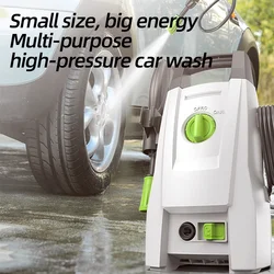 Courtyard Washing Machine High-pressure 220V Car Washing Machine Household Portable Water Pump Gun Powerful Cleaning Machine