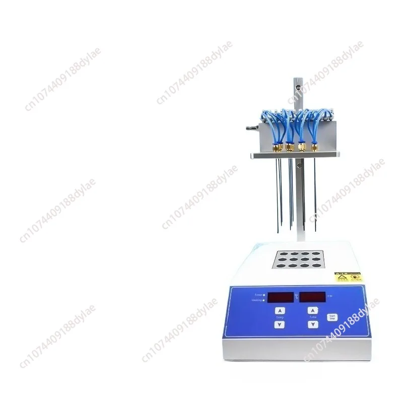 

Lab Dry Nitrogen Blower for 12 Holes Nitrogen Blowing Concentration of Samples Nitrogen Evaporator