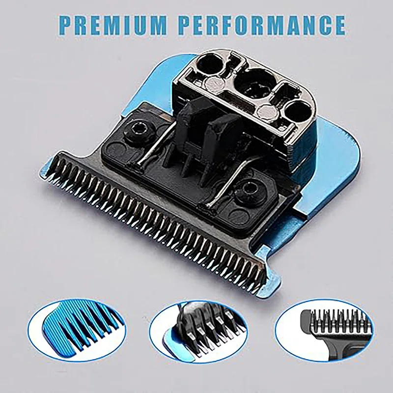 FX707Z Replacement Blades Compatible with BaBylissPRO Professional DLC Blue Blade for Outlining Hair Trimmers (FX787)