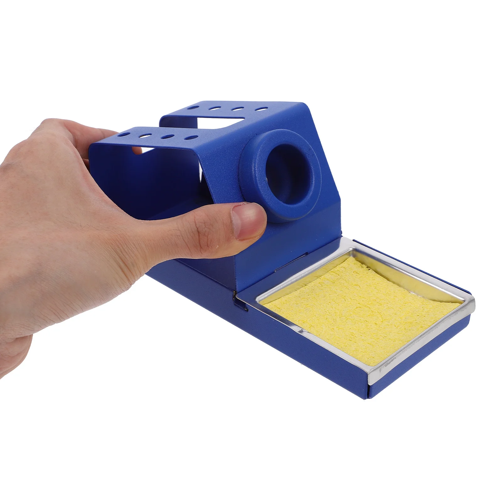 Estación de Metal de mesa para reparación electrónica Diy, estación práctica, soporte de hierro, soporte de mesa para soldar, soldadura para bricolaje