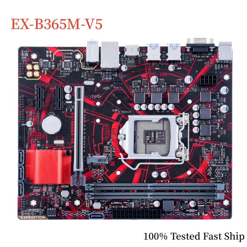 

For ASUS EX-B365M-V5 Motherboard B365 32GB LGA1151 DDR4 Mainboard 100% Tested Fast Ship