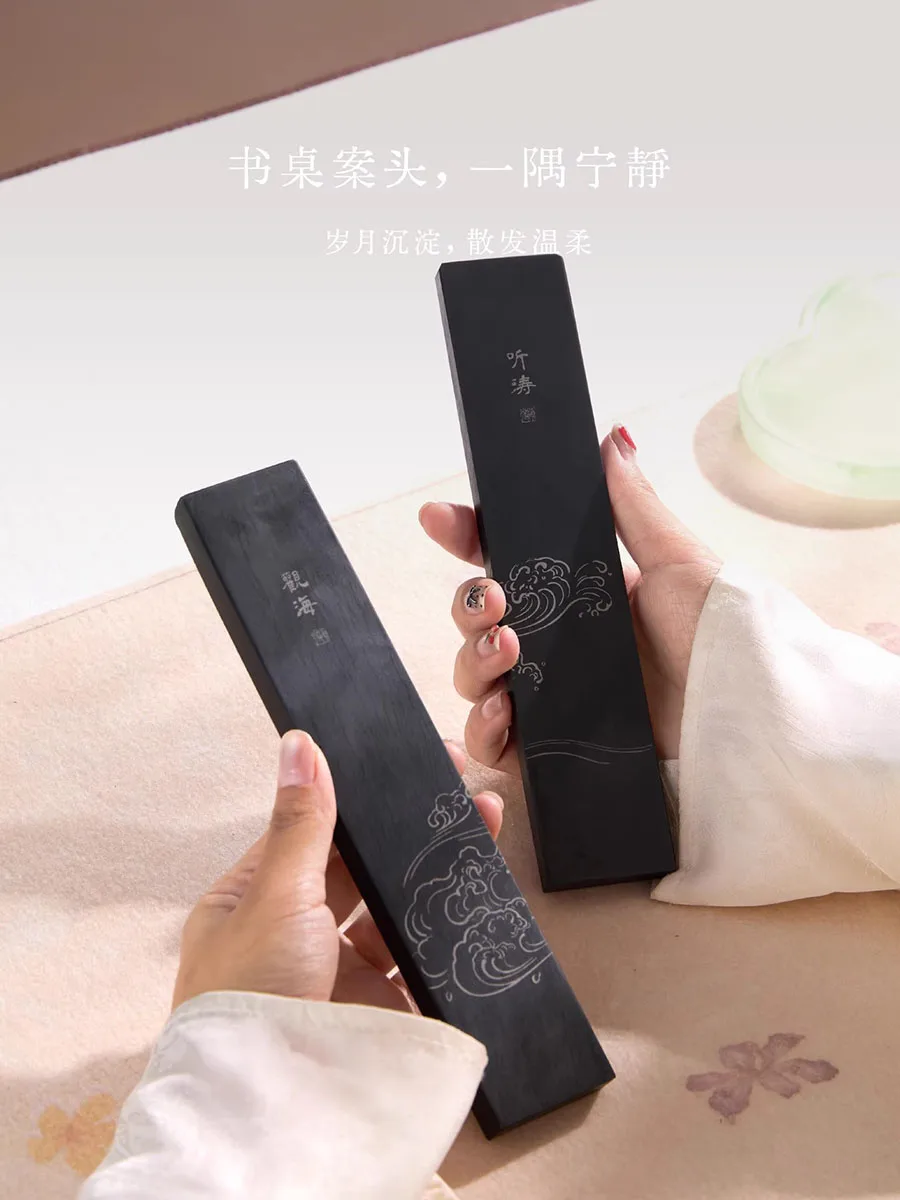 زوج واحد من ثقالة الورق المصنوعة من الحجر على الطراز الصيني للمكتب - مكبس كتب منحوت يدويًا، حامل رسائل، ديكور مكتب فني