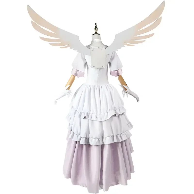 أزياء أنيمي Puella Magi Madoka Magica Kaname Madoka التأثيرية للنساء في نهاية المطاف Madoka فستان آلهة لحفلات الهالوين W@0Z *