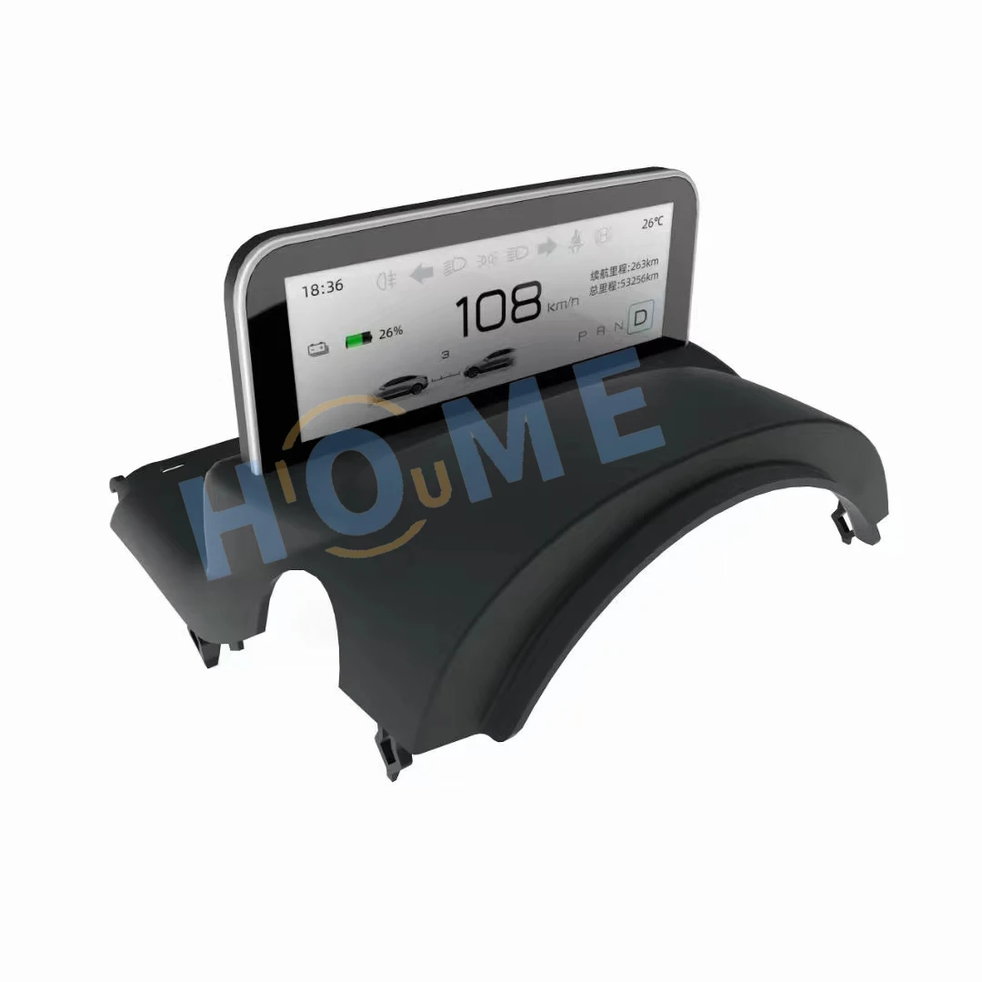 

4.6 Inch Car LCD Cluster Instrument Multimedia Dashboard Modification for Model Y/ Model 3 Multimedia Panel