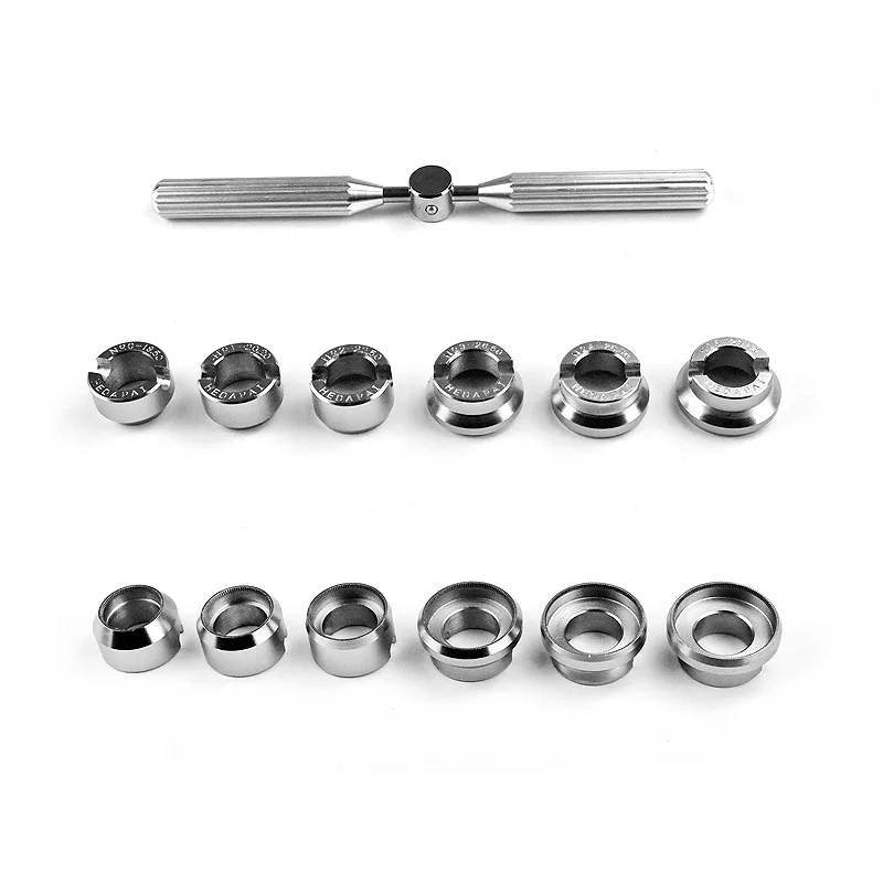 BNL annular gear ring 4-piece set with a diameter of 34-38mm metal positioning ring for mechanical assembly/watch repair parts