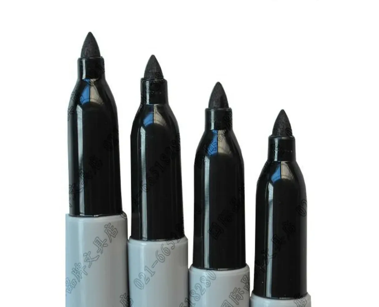 Sharpie 13601-rotulador permanente de punta fina Industrial, resistente en condiciones extremas, marcadores de tinta negra, 1mm, 2 unidades por lote