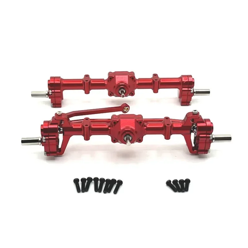 MN82 LC79 MN78 D90 D91 D96 99S Metal Front and Rear Portal Axle 1/12 RC Car Upgrade Parts Accessories